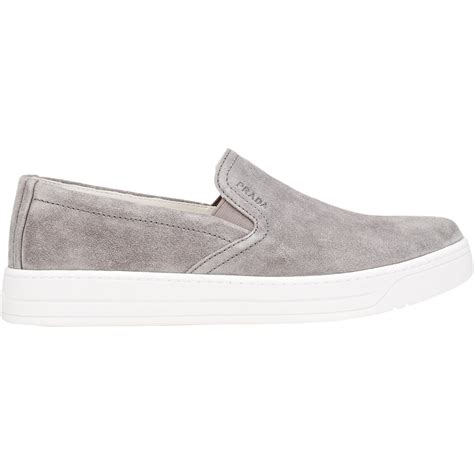 prada slip on sneakers women's